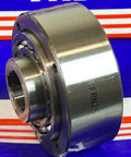 Side view of GFRN25 25mmBore One-Way Clutch - Keyway 25x90x60mm, showcasing the metal construction and keyway slot.