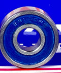 Hybrid Ceramic 6000-2RS Stainless Steel Ball Bearing 10x26x8mm close-up showing blue seal and stainless steel surface