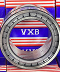 SL185020 Sheave Bearing 2-Row Full Complement Bearing 100x150x67mm front view with VXB background