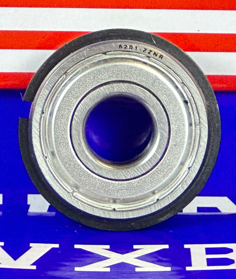 6201ZZNR Shielded Bearing Snap Ring groove + a snap ring 12x32x10