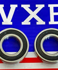 Ball Bearings for Speed Composites Straight Pull Front Hub With Rubber Sealed Closures And Double Sided Seals Low Friction Grease