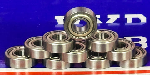 10 Shielded Bearing R4ZZ 1/4x5/8x0.196 inch Miniature