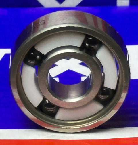 Low Friction High Speed 4-Balls Ceramic 608 Bearing 8x22x7mm