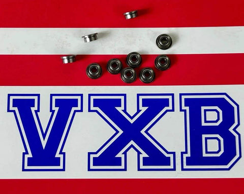 10-Pack Flanged Bearings 2x5x2.5mm Stainless Steel Miniature - Buy Bearings online - Fast US Shipping