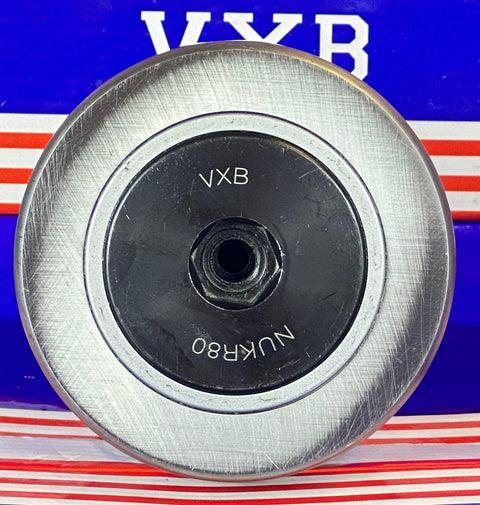 NUKR80 Track Roller Cam Follower Needle Roller Bearing 30x80x100mm - VXB Ball Bearings