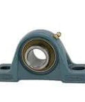 Front view of UCP209-26C4HR5 Single 1-5/8 in (41.28 mm) High Temp 400°F Cast Iron Pillow Block with Ball Bearing Insert C4 Clearance
