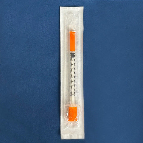 1cc Syringes With 31G Needle 5/16 Inch 8mm Individually Packaged 36 For Lab Use And Calibration in sterile packaging