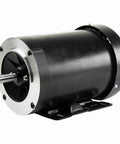 Side view of 1 HP 3 Phase 56C Frame Electric Motor 1800 RPM TEFC 208-230/460V C-Face Worldwide Electric NATE1-18-56CB