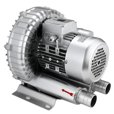 1HP Regenerative Blower With 85 CFM Air Flow At 110V Single Phase High Pressure Vortex Ring Pump For Industrial Air Movement Blowing Or Suction