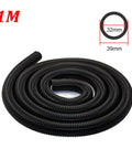 1 Meter Universal Vacuum Cleaner Thread Hose Soft Pipe Bellows With Inner Diameter 32mm Outer Diameter 39mm Vacuum Parts