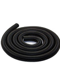 1 Meter Universal Vacuum Cleaner Thread Hose Soft Pipe Bellows With Inner Diameter 32mm Outer Diameter 39mm coiled on white background