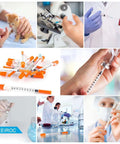 1ml Lab Syringes With 30G 13mm Needle Pack Of 30 Individually Wrapped Sterile For Classrooms And Research collage