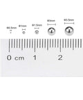 1mm Precision Bearing Balls In 304 Stainless Steel G100 Grade 500 Count Pack For Precision Machinery And DIY Tinkerers By Uxcell