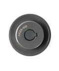 2.5 Inch Outer Diameter Single Groove Web Sheave With Five Eighths Inch Fixed Bore For V Belt Pulleys 4L A AX Cast Iron, top view