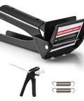 2.5 Inch Tube Extrusion Tool Industrial Size Dispenser For RTV And Silicone, with two spare springs, made of black durable steel