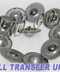 2 Holes Flange Ball Transfer Unit 1 Inch Bore Mounted Bearings - VXB Ball Bearings