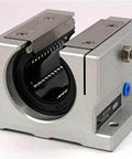 ✝️ TWD32UU NB 2 inch Ball Bushing Open Block Linear Motion for smooth and stable alignment in systems, 1-pack, silver metal.