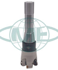 Beefy Indexable Face Mill Kit 2 Inch Diameter 90 Degree Cutter With R8 Arbor And 4 Flutes Includes RCKT1204 Carbide Inserts Pre Installed For Steel Milling CME