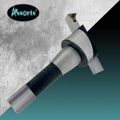 2 Inch Fly Cutter For Milling And Lathe Machines With Replaceable Carbide Insert Bit And Indexable Tool Holder