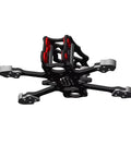 2 Inch FPV Drone Frame Kit For Freestyle Flying With 95mm Wheelbase, Built From 3K Carbon Fiber, showing 3K carbon fiber construction