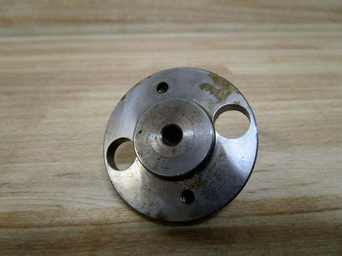 Top view of DBZ 50 RB Hub 2 Inch Diameter Heavy Duty Tough As Nails Industrial Hub for Rexnord Machinery, corrosion resistant.