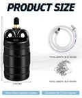 2 Inch Inflatable Pipe Plug For Sewer Tests And Water Pressure Testing Balloon Rubber Plug Includes 39.37 Inch Hose And Chain
