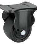2" inch Low Profile Caster Wheel 220 Lbs Fixed Nylon - Top Plate Mount for easy mobility and stability.