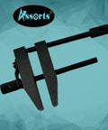 2 Inch ToolMaker Parallel Clamp With Precisely Ground Jaws, 50 Mm Jaw Length And 1 1/4 Inch Opening, Heavy Duty Tool Steel Construction, Epoxy Black Finish For Rust Resistance