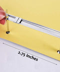 Premium 2 Inch Capacity Prong Paper Fasteners 250 Pack Made in USA With Pro Grade Heavy Duty Premium Steel and Compressor installed