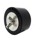 2 Inch Pool Winterizing Rubber Plugs 2 Pack With Stainless Steel Screws For Inground Pools, Skimmer And Return Line Plugs, Anti Expansion Design, Includes Bolts For Pressure Testing And Leak Detection