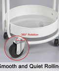 2 Inch Swivel Threaded Casters With Five Sixteenth Inch Stem Eighteen Threads Per Inch And Three Quarter Inch Length Polyurethane Rubber Wheels 360 Degree Rotation Without Brakes Pack Of Four Includes Nuts And Wrench For Easy Installation