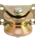 2 Inch V Groove Wheel 16 Pack Heavy Duty Gate Casters With 660 Lbs Capacity Rigid Roller For Inverted V Track Rail