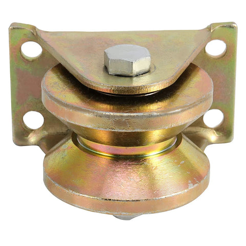 2 Inch V Groove Wheel 16 Pack Heavy Duty Gate Casters With 660 Lbs Capacity Rigid Roller For Inverted V Track Rail