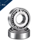 2 Pack 30202 Tapered Roller Bearing Cone and Cup Set, 15mm Bore 35mm OD 12mm Cup Width, Chrome Steel Wheel Bearings, ABEC-3