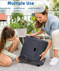 ✝️ 2 Pack Dolly Cart Multipurpose Furniture Mover with 5 Wheels Moving Supplies 220lbs Weight Capacity Each