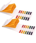 2 Pack pH Test Strips, 160 Strips pH.1-14 Universal pH Test Paper with color chart for testing liquids and solids