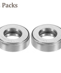 2 Pack T101 904A1 Thrust Tapered Roller Bearings 1.01 Inch Bore, 2 Inch Outer Diameter, 0.6299 Inch Thick Chrome Steel