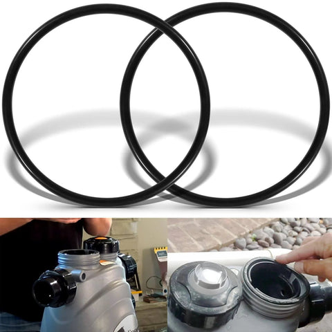 2 Pack Large Viton Collar O Rings Replacement For Nature2 Fusion Soft Inground Vision Above Ground Vision Pro Above Ground Pool Spa Systems Compatible With FSOFT700 FSOFT1400 Back Up Valve And More Premium Durable Seal Kit