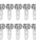 2 Wheel Trolley Assembly Rollers with Deep Groove Bearings Galvanized Steel Build designed to fit 1-5/8 inch strut channels