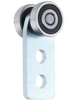 2 Wheel Trolley Assembly Rollers with Rubber Sealed Bearings Galvanized Steel Construction Built for 1-5/8 Inch Wide Strut Channels