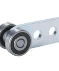2 Wheel Trolley Assembly Rollers with Rubber Sealed Bearings Galvanized Steel Construction for Strut Channels