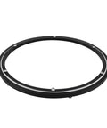 Black 20 Inch Lazy Susan Bearing Base, Heavy Duty Silent Turntable Ring, 450 Lb Load Capacity for Dining Tables and DIY Projects