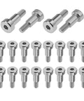 20 Pack Shoulder Bolts M6 1.0 X 12 Mm Thread 8 Mm Diameter 12 Mm Length Socket Cap Shoulder Bolts In 304 Stainless Steel