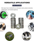 20 Pack Double Shielded Miniature Ball Bearings 3x6x2.5mm for versatile applications in RC cars, motors, and appliances.