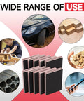 20 Piece Sanding Sponge Set With 9 Grits 180 To 3000 Wet Dry For Wood Metal showcasing various uses like sanding wood and metal