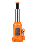 Heavy Duty 20 Ton Hydraulic Bottle Jack With 7.5 To 14 Inch Lift Range All Welded Construction Three Section Long Handle front view
