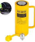 20 Ton Solid Ram Hydraulic Cylinder Jack With 6 Inch Stroke Portable Quick Connector Single Acting Lifting Cylinder For Heavy Duty Auto Shop Use VEVOR