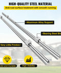 Complete Two Pack Linear Rail Kit With Two 2000mm SBR16 Rails And Four Square Type Carriage Blocks shown with labeled features