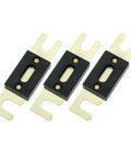 Beef Up Your Car Audio System With This 200 Amp 32 VDC ANL Blade Fuse Pack Of 3 Gold Tone Plated Metal Fuses Heavy Duty Heat Resistant Protection