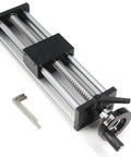 ✝️ 200mm effective travel length double optical axis guide ballscrew sfu1605 hand crank for diy cnc router parts